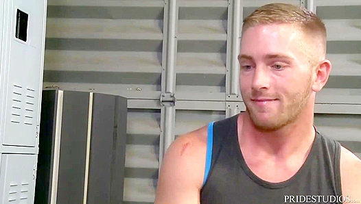 Steamy Locker Room Encounter – Alexander Greene Scott Riley Go Hard – Pride Studios