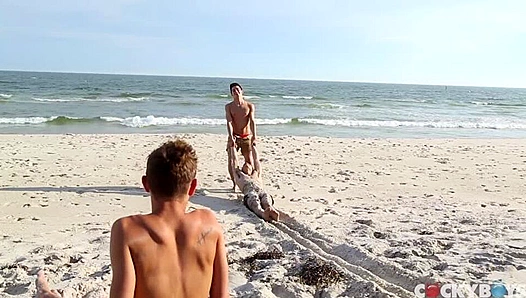 Jason Maddox Takes Kody Stewarts Tight Ass Outdoors – CockyBoys 18+
