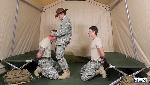 Drill Sergeants Forbidden Lust: Aspen, Damien Tanners Boot Camp Fantasy – 18+