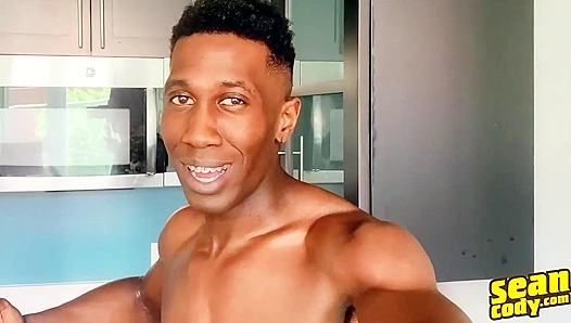 AJ Blackwood Jerks His Thick BBC, Moans as He Fingers Deep — SeanCodyX