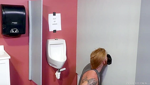 Bennett Aaron Explore Pleasure at the Glory Hole – Massive Dick Action
