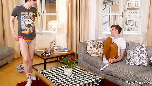 Jake Hunter Josh Cavalini Go Wild in Kinky Bedroom Fun – Steamy Gay Action
