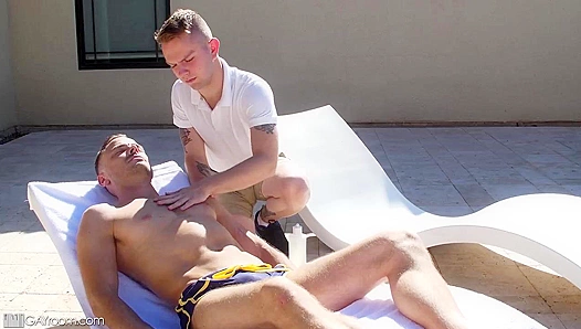 Hot Pool Action: Timothy Drake Trent Summers Go Wild at Man Royale – 18+