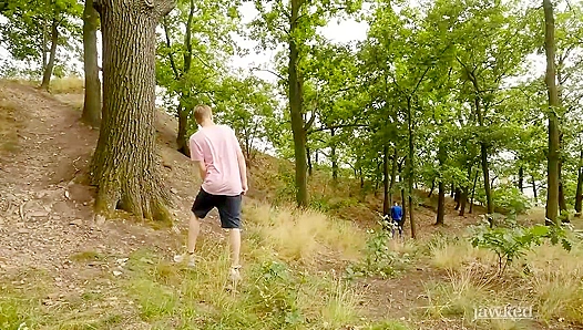 Lukas Dails Luke Geer Go Wild in the Wilderness – Steamy Gay Forest Fun 18+