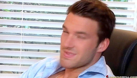 Blowing Up Big During Work Hours – Trystan Bulls Steamy Scene – 18+