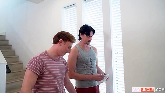 Jacked Ex-Lovers Reunite for Steamy Gay Sex – Hunter Charming Collide – BrotherCrush