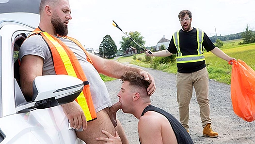 Road Hard Labor: Trevor Brooks Chuck Conrad Go All In – Raw Action