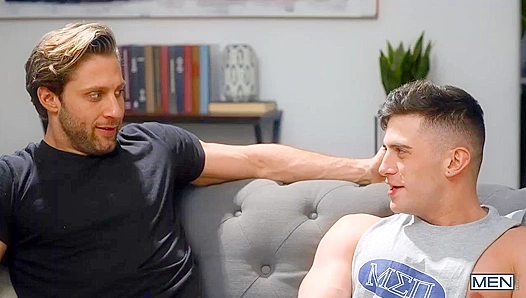 Dominant King Rides Trevor Hard — Passionate Gay Sex Action – 18+