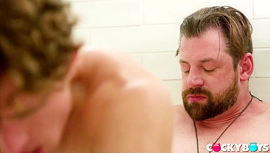 Steamy Shower Fun: Andrew Stark Greyson Myles Go Wild – CockyBoys