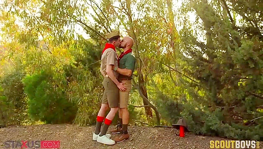 Adam Snow Goes Deep in the Woods for Epic Group Anal Fun – Gay XXX