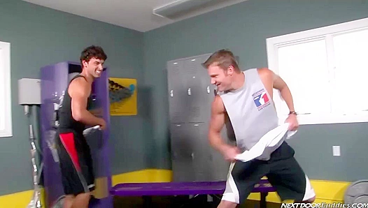 Beefy Neighbors Collide: Jeremy Brandon Ignite Passion in Hot 3Way Action