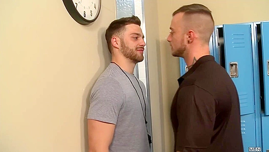 Tommy Defendi Dominates Jessie Colter with Raw Passion in Steamy Locker Room Encounter –
