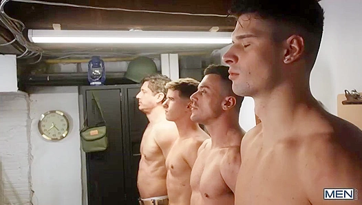 Drill Sergeants Command Booty Duty — Malik, Maverick Bruce Serve Hard Ass Punishment – 18+