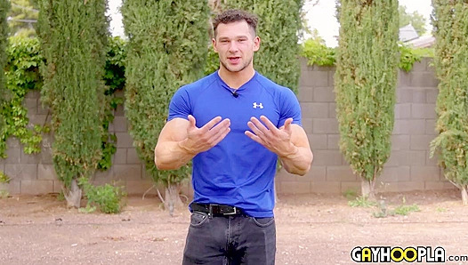 Zack Dickson Shows Off His Ripped Body Thick Cock On Cam – GayHoopla