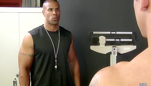 Sweat Sinew: horny robert axel fucks adam hardy raw in gym class – tinyguys 18+