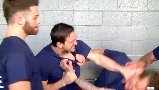 Locked Up Lust: Straight Inmates Seduced by Tommy Defendi Crew – 18+
