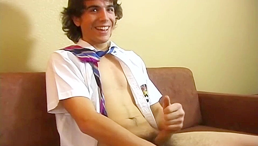 Logan Miles Flashes His Hairy Asshole Through Tight Uniform – Twinkylicious Temptation