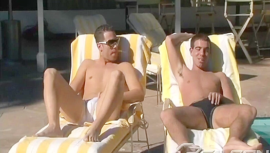 Steamy Anal Action by the Pool – Danny Parker Kevin Cavallie – Falcon Studi