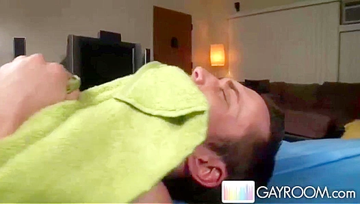 Oiling Up for Impact: Brice Carson Takes Deep, Hard Poundings – Gay XXX