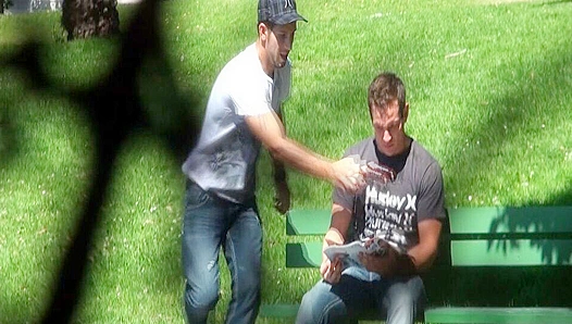 Dylan Roberts Fooled by Massive Black Dildo Prank – Wild Gay XXX Action