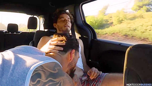 Blake Wilder Rides Alpha Wolfe in Steamy Neighbor Encounter – 18+ Gay Porn