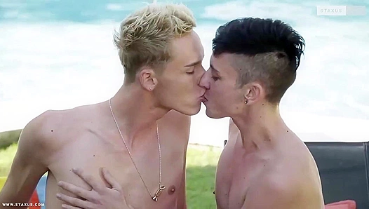 Kris Blent Xavier Sibley Go Hard — Steamy Poolside Ass Play – GayXXX