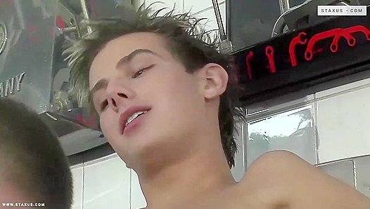 Nicky Kulio Thomas DeLong Go Hard in the Hot Garage Fuck Session – GayXXX