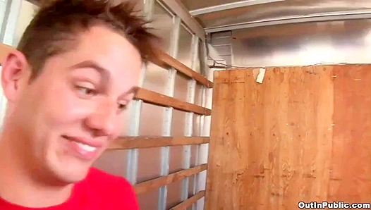 Hunter Ford Claims Dylan Roberts in Steamy Street Encounter – Public Pick-Up Gone Wild