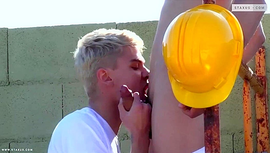 Hard Hats Off: Mike Cole Titus Snow Heat Up the Job Site – GayXXX