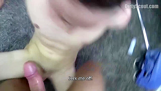 Hot Lanky Dudes Messy Audition: Getting Down Dirty – GayPornCasting