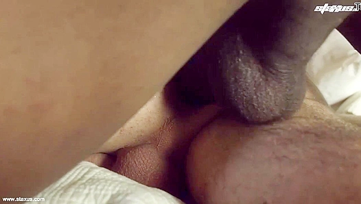 Dark-Haired Hunk Plows Lloyd Goldwyn Hard—Tim Law Watches On–GayXXX