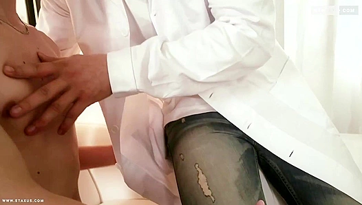 Dr. Logan Leach Claims Shane Hirsch Hard — Deep Anal Ride – GayXXX