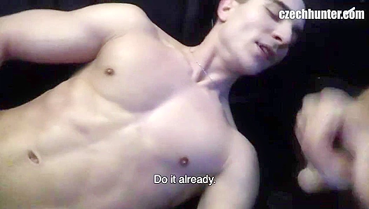 Muscle Boy Rides Hard in Backseat Passion – Hot Gay Encounter 18+