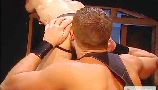 Andrew Justice Takes Control: BDSM Anal Pleasure with Johnny Gunn – Steamy Action