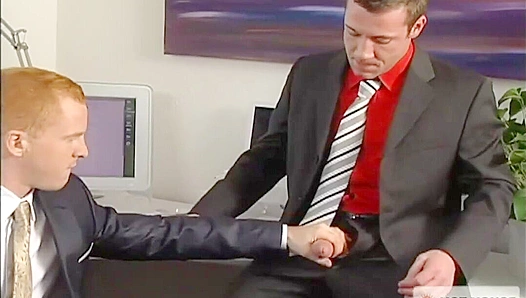 Blu Kennedy Dominates Trevor Knight with Raw Office Fuck – HotHouse M2M
