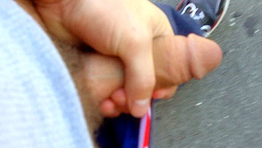 Jake Steel Gets Caught Jerking Off in Public — Full Scene GayXXX