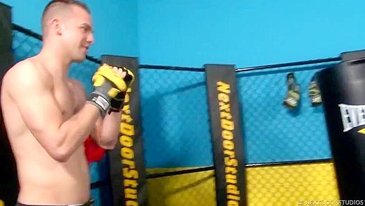 Big-Titted Marcus Moans as He Rides Brad Foxx Hard—Pure Gay Passion Unleashed