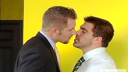 Thirsty for More: Andrew Justice Vince Ferellis Steamy Office Encounter – HotHouse