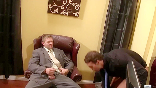 Hot Office Action: Rocco Reed Colby Jansens Steamy Desk Encounter – 18+