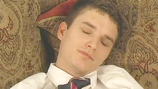 Tylers Private Lesson — This Prep Boy Cant Resist Jacking Off His Young Hard-on – 18+