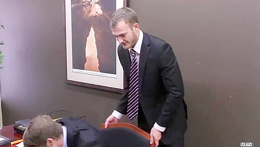 Hard Bodies Collide: Christian Wilde Colby Kellers Steamy Office Fuck – 18+
