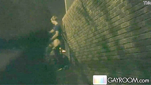 Thirsty Dylan Hauser Takes Hardcore Dick in a Steamy Back Alley Fuck – Gay XXX