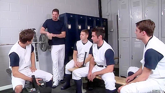 Johnny Rapid Dominates Hard—Baseball Field Blowjob Cum Fest – Gay XXX