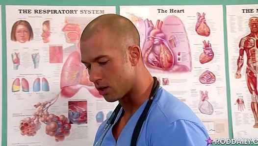 Rod Daily Dominates Dr.s Tight Hole With Big Dick — Cody Allen Takes All