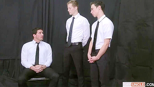Forbidden Heat: Nick Floyd, Aaron Allen Ty Roderick Entwine in Sacred Sin