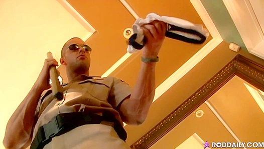 Hard as Steel: Hunky Cops Flashy Night Patrol Turns Steamy – RodDaily 18+