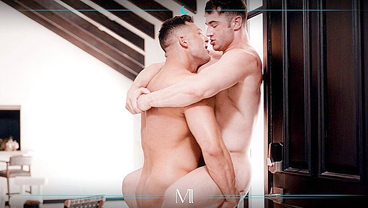Michael Boston Takes It Hard Doggy Style from Lucca Mazzi – Raw Passion Unleashed 18+