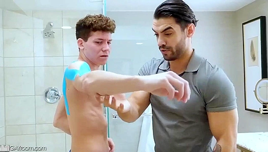 Arad Winwin Dominates His Horny Stepson Grey Gold – Steamy DILF Action