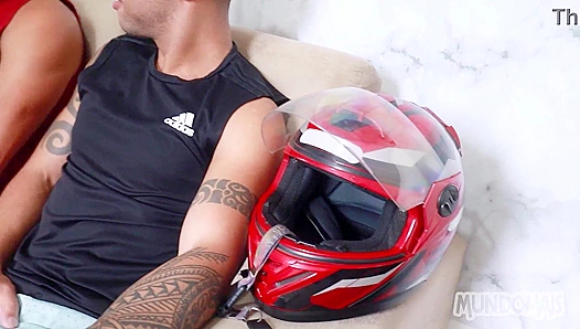 Riding My Best Mates Bike—and Loving Every Stroke of His Thick Cock—18+