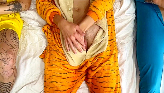 Pajama Party Gone Hot: Horny Guys Fuck Hard All Night – GayPornFun 18+
